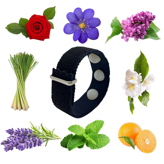 Stress Relief Bracelet – Focus & Balance Aid, Adjustable Aromatherapy