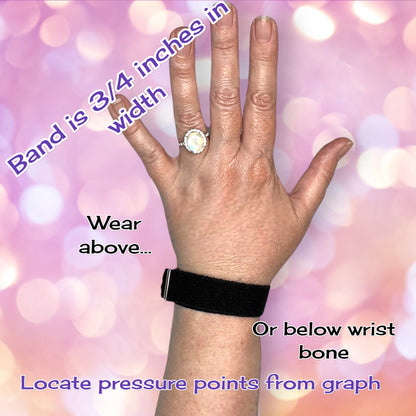Stress Relief Bracelet – Mood & Balance Support, Rose Aromatherapy