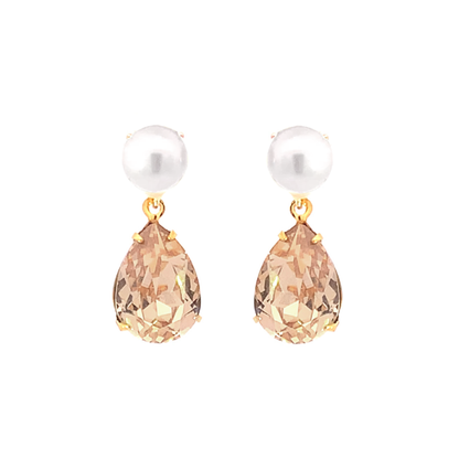 November Birthstone Pearl Earrings