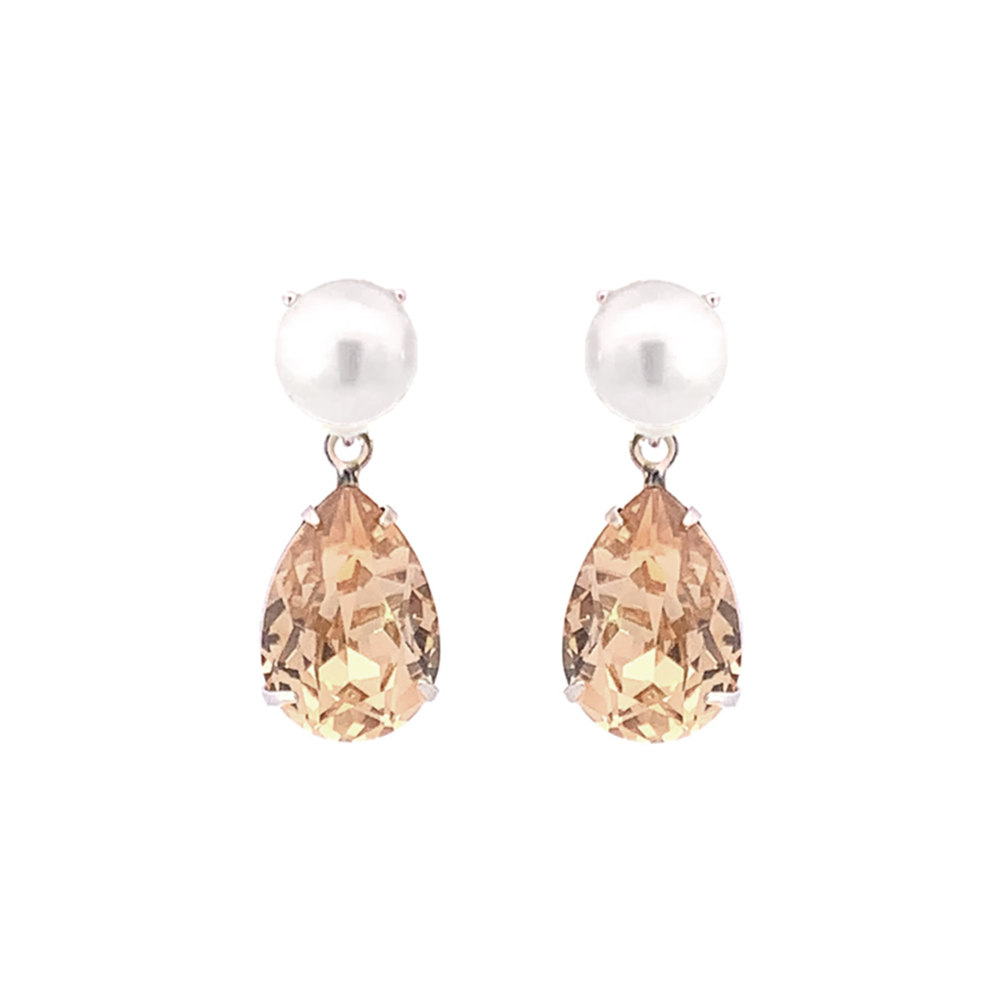 November Birthstone Pearl Earrings