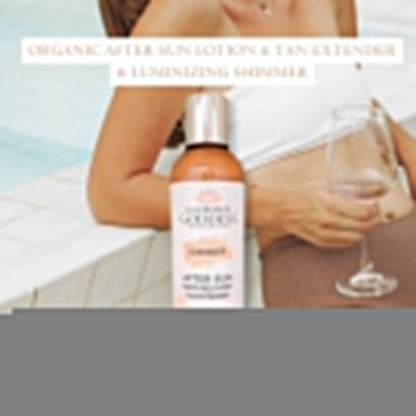 Organic After Sun Lotion & Tan Extender + Luminizing Shimmer