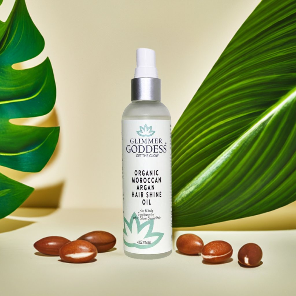 Organic Hair Shine Spray | Moroccan Argan Oil