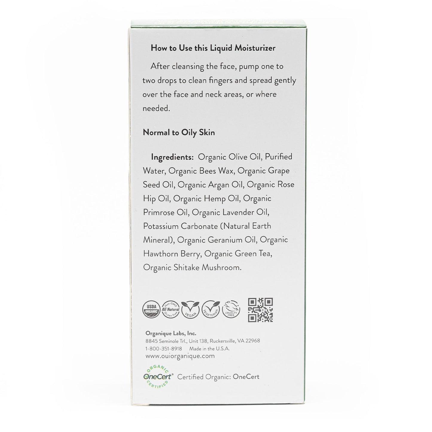 Certified Organic Skin Rejuvenator Serum Anti aging natural sunscreen alternative Botanical retinol