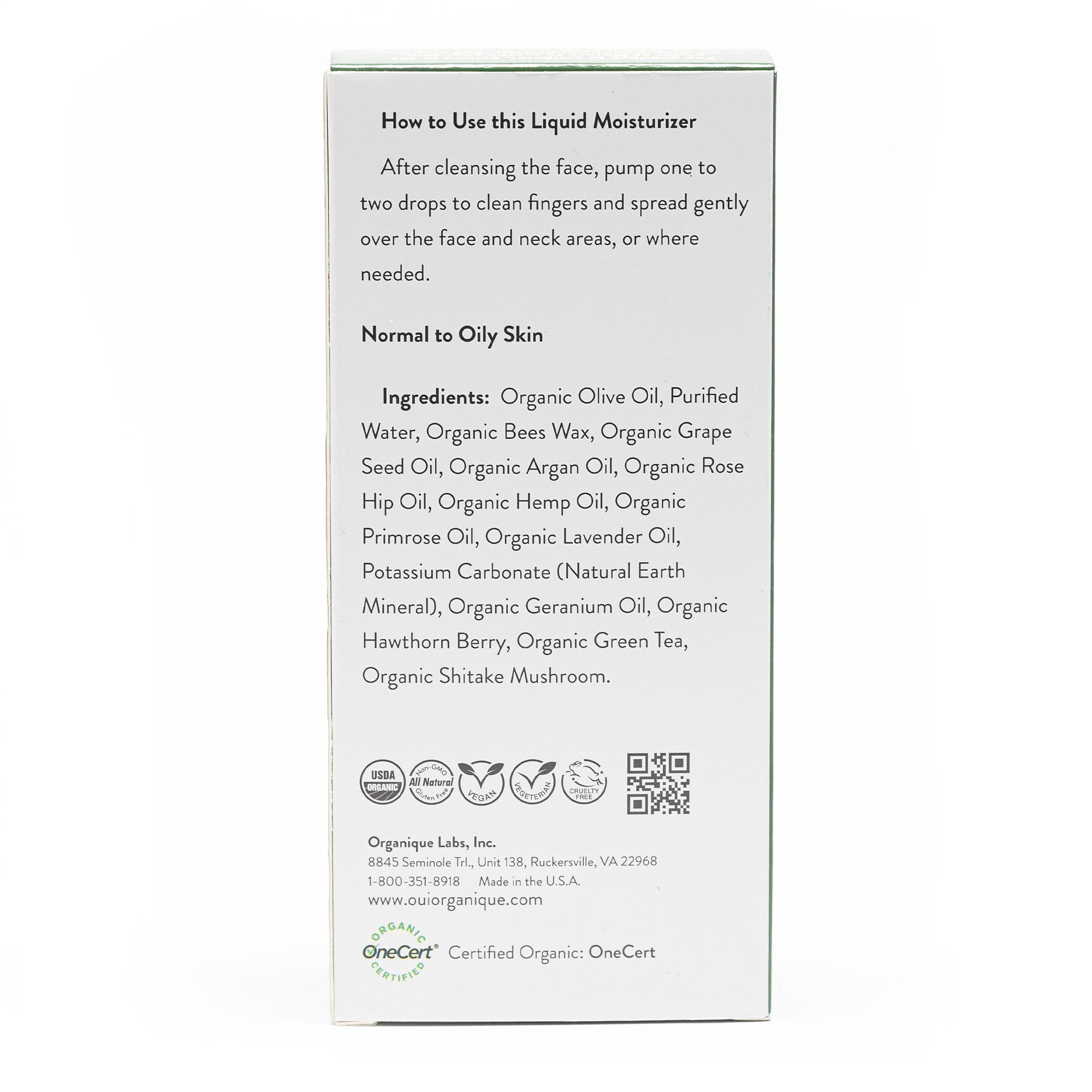 Certified Organic Skin Rejuvenator Serum Anti aging natural sunscreen alternative Botanical retinol