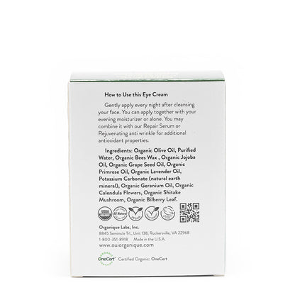 OUI ORGANIQUE Rejuvenating Eye Cream Dark circle fine line solution