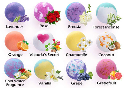 HOMASY Natural & Handmade Bath Bomb Gift Set