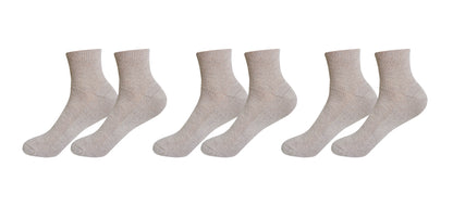 tittimitti® 100% Organic Combed Cotton Luxury Men's Socks. 3 Pairs. Made in Italy.