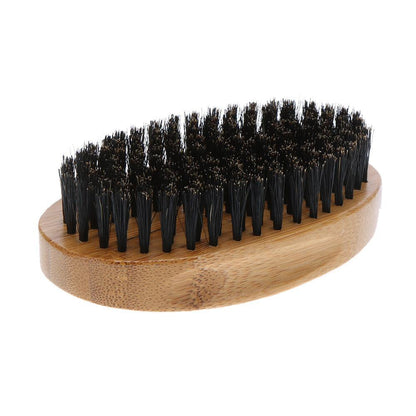 Boar Bristles Beard Brush | REK Cosmetics