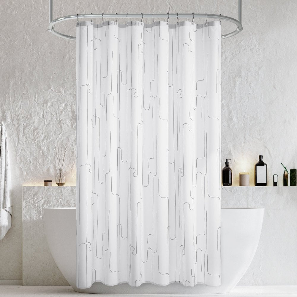 Pure Morning Haze Shower Curtains