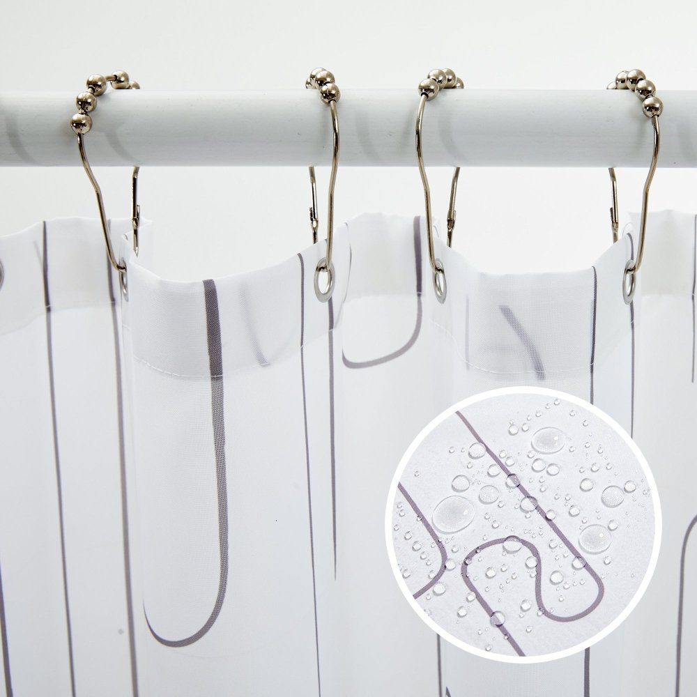 Pure Morning Haze Shower Curtains