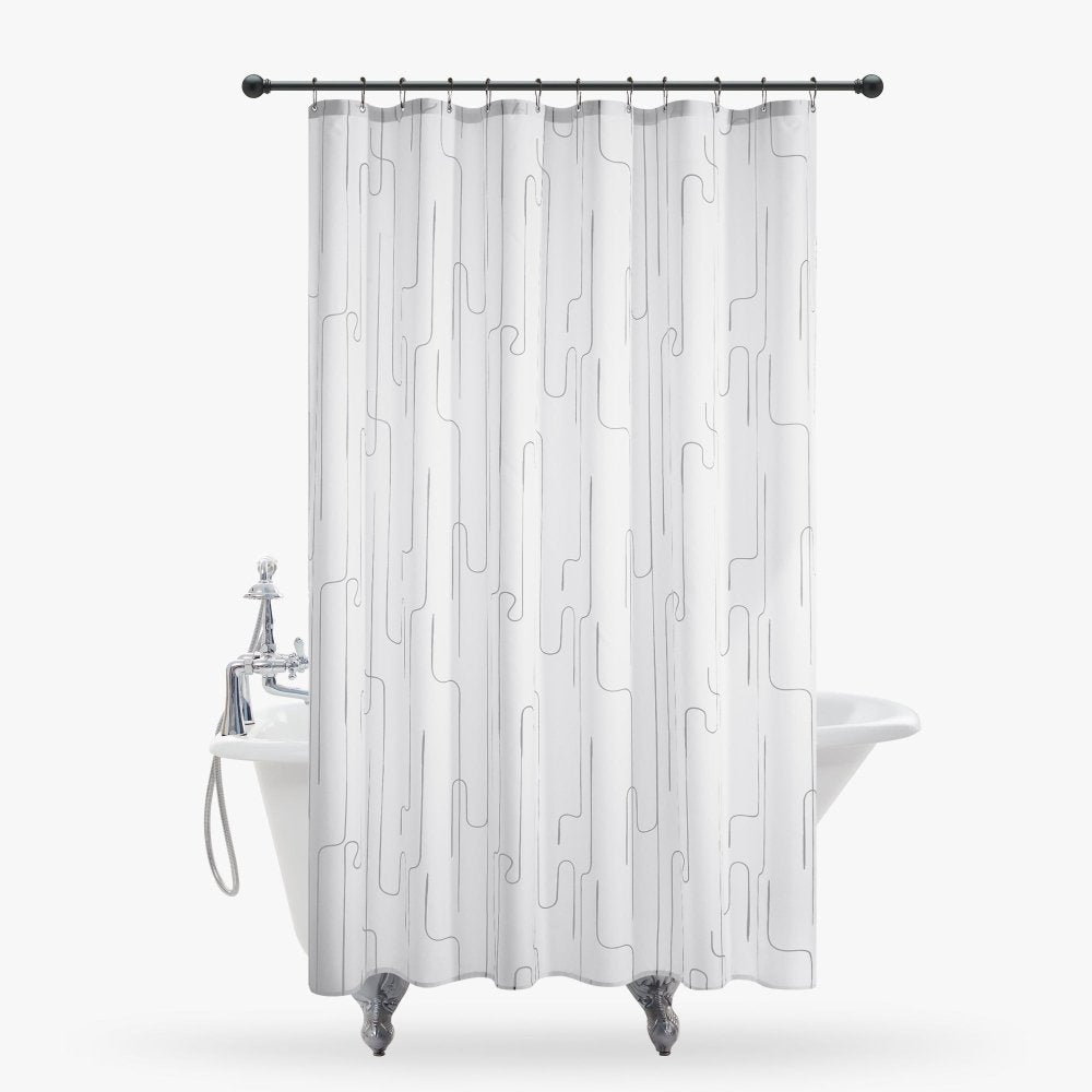 Pure Morning Haze Shower Curtains