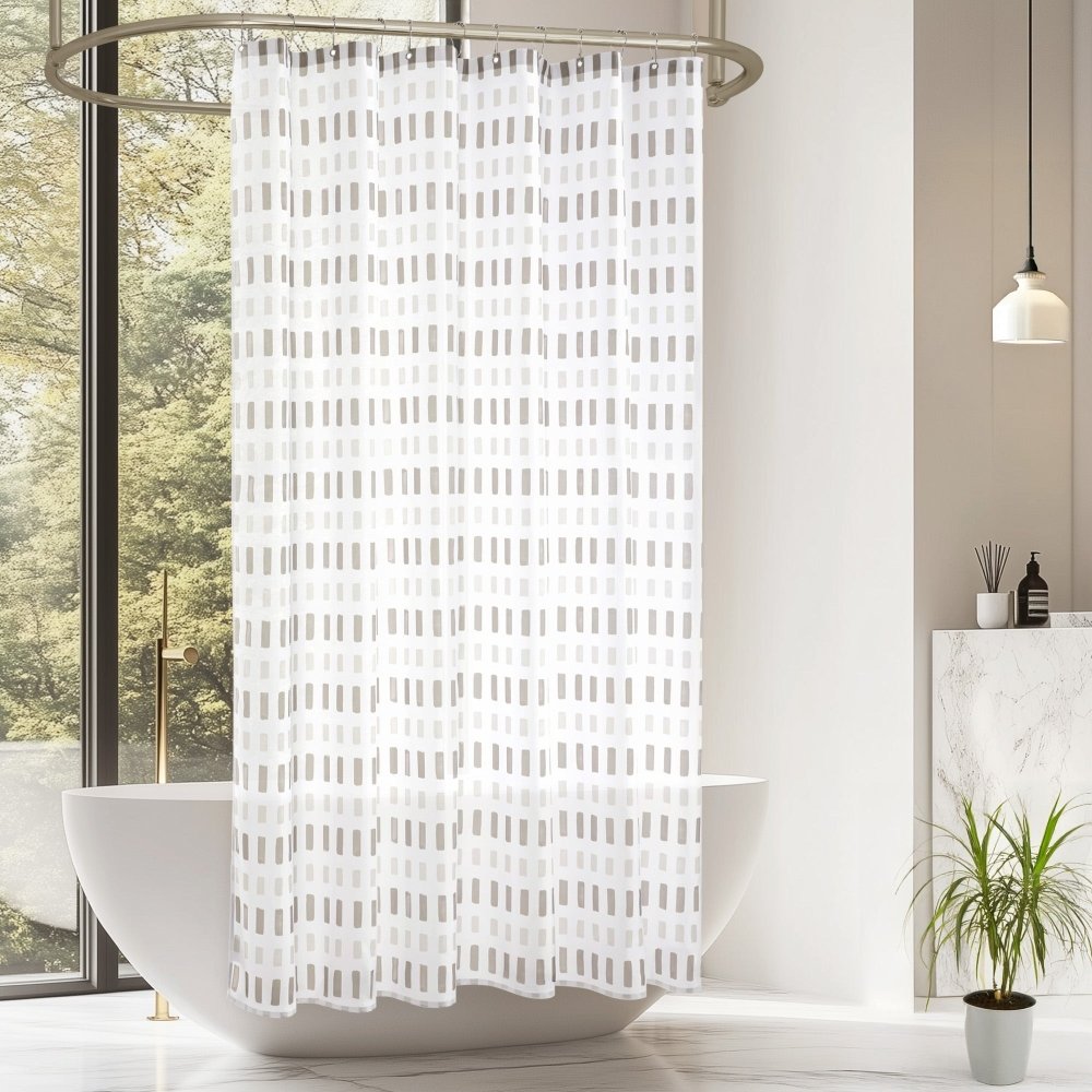 Pure Solitude Shower Curtains