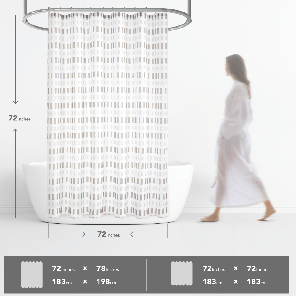 Pure Solitude Shower Curtains