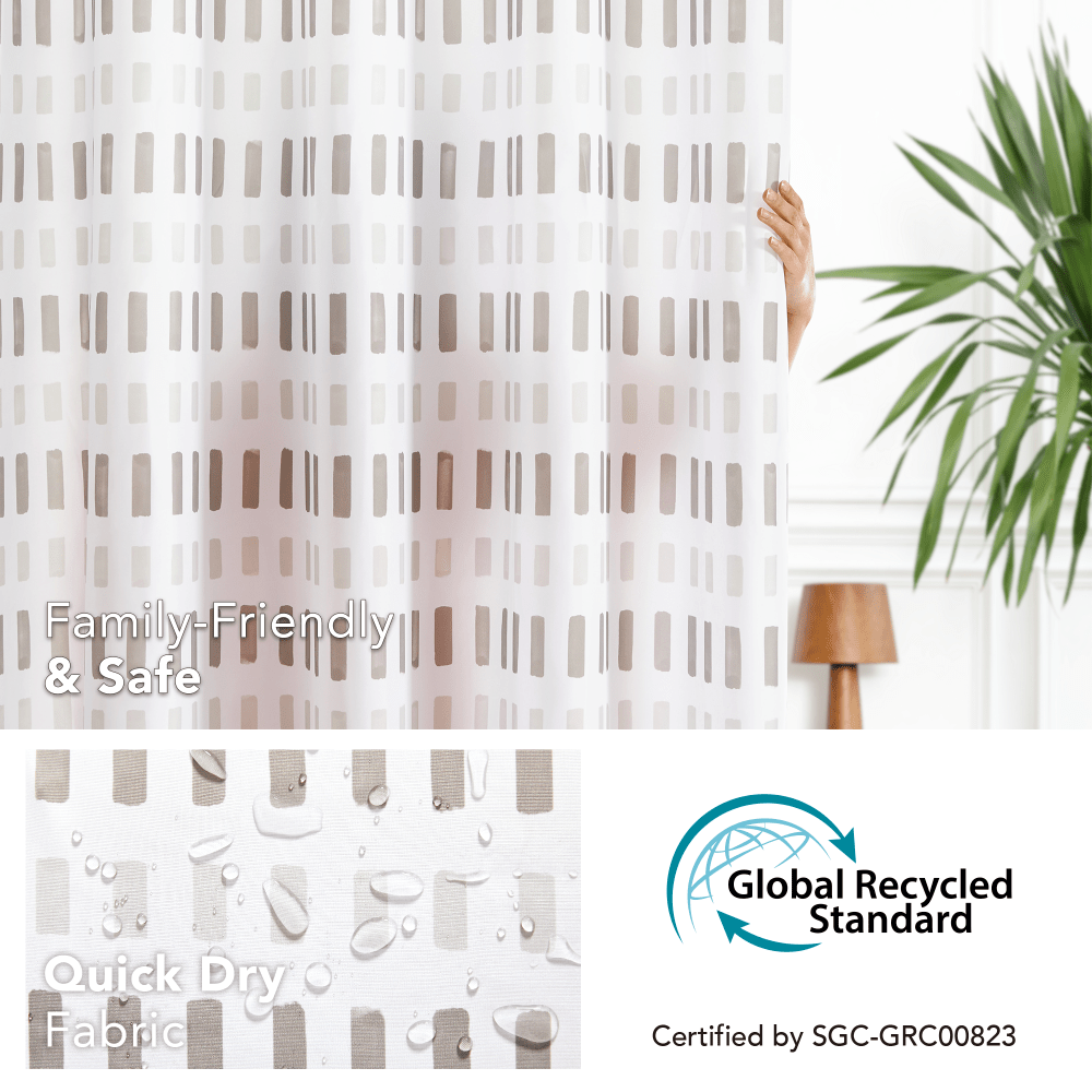 Pure Solitude Shower Curtains