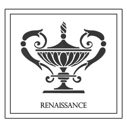 Renaissance Monogram Decorative Pillow * CUSTOMIZABLE *
