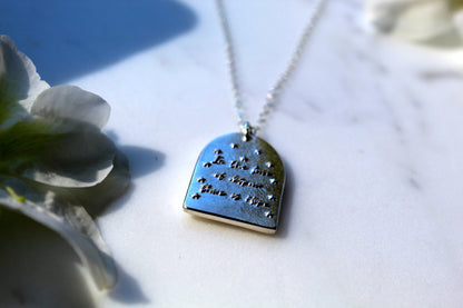 St. Catherine of Sweden Necklace in Sterling Silver