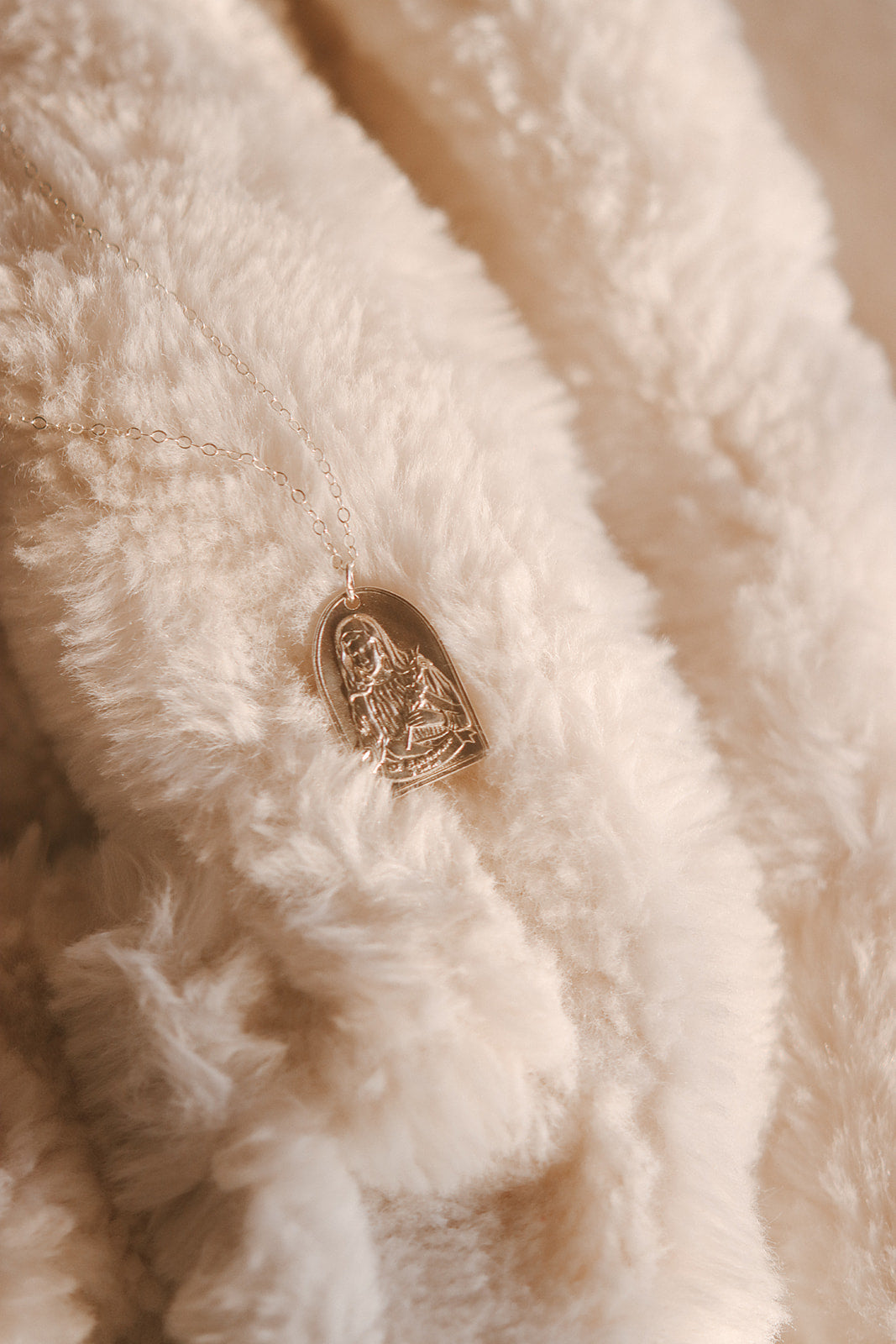 St. Catherine of Sweden Necklace in Sterling Silver