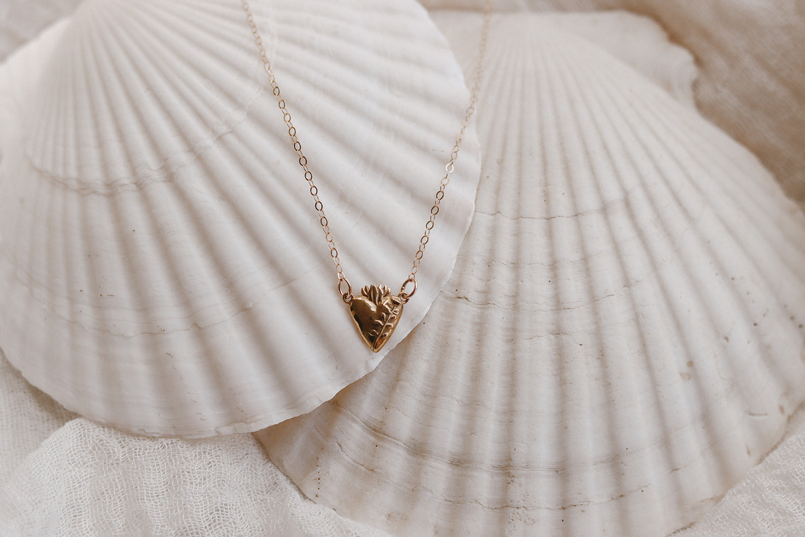 Holy Hearts™ Chaste Heart Of St. Joseph Necklace