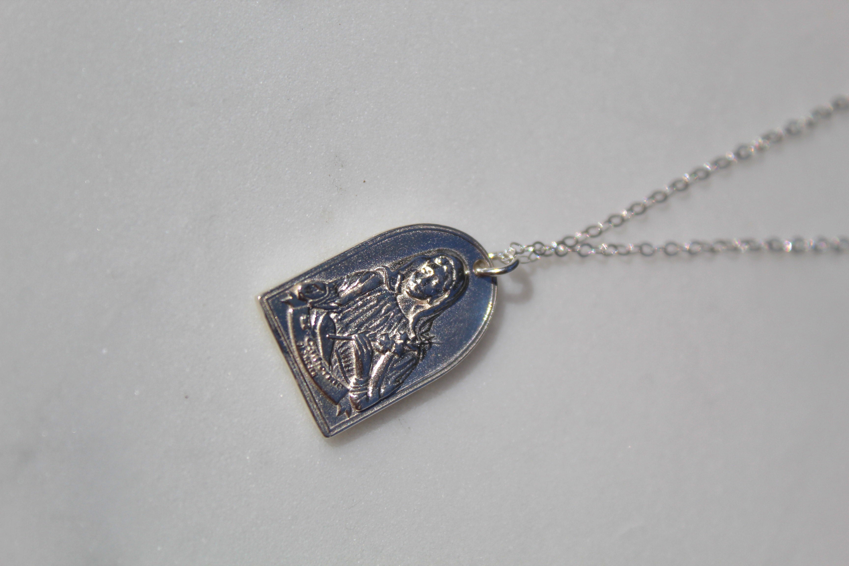 St. Catherine of Sweden Necklace in Sterling Silver