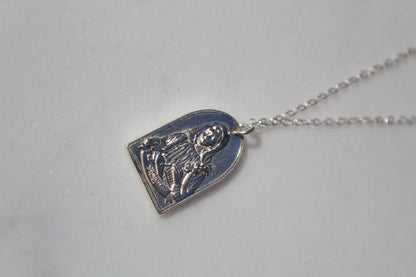 St. Catherine of Sweden Necklace in Sterling Silver