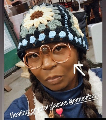 Copper Glasses Frames With No Lenses