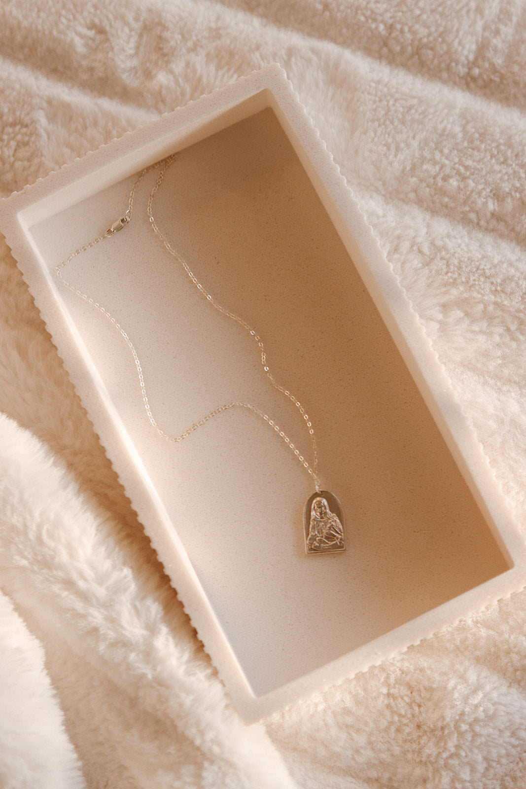 St. Catherine of Sweden Necklace in Sterling Silver