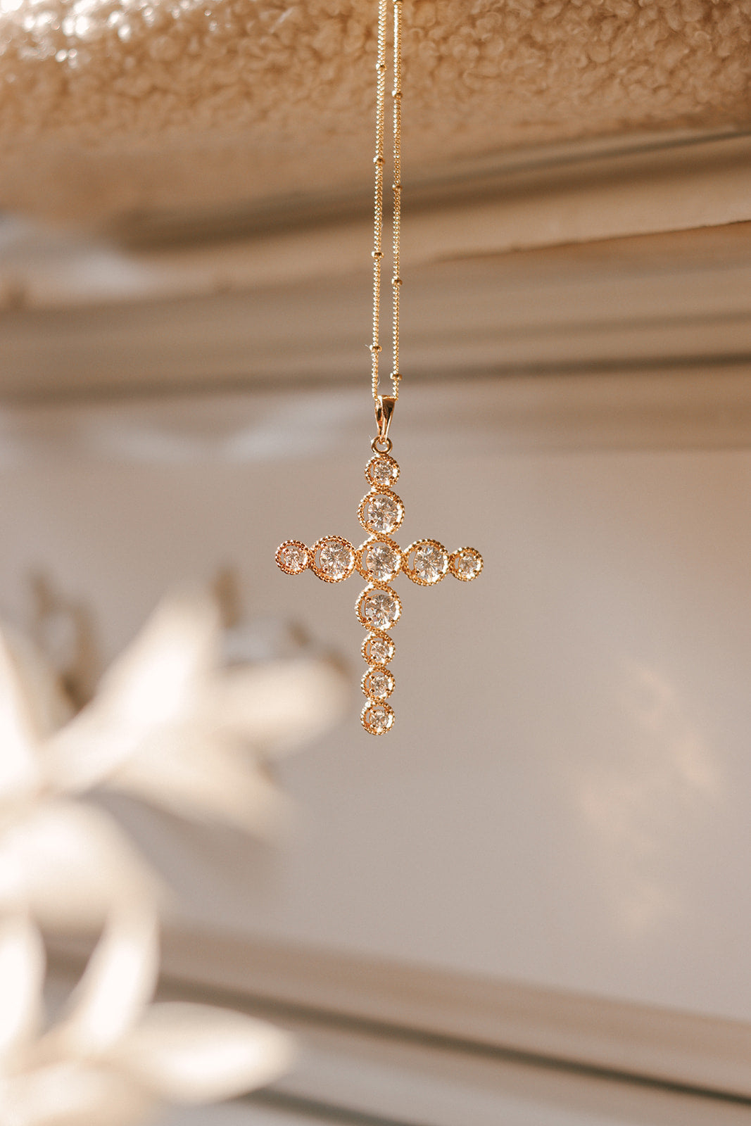 Old World Cross Necklace