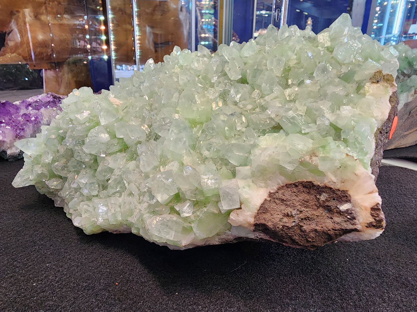 Sea Green Apophyllite Cluster 14kg