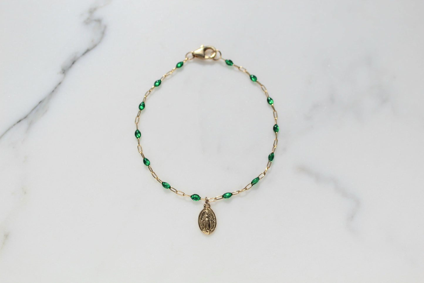 Sweet Advocate Miraculous Medal Bracelet