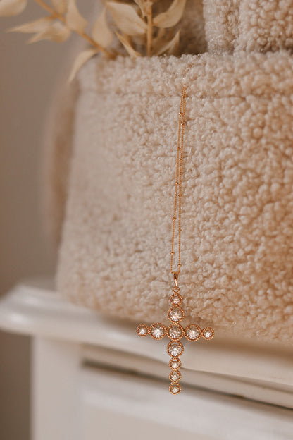 Old World Cross Necklace