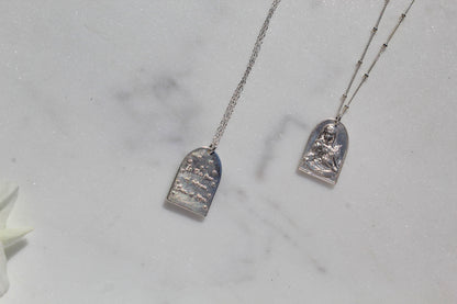 St. Catherine of Sweden Necklace in Sterling Silver