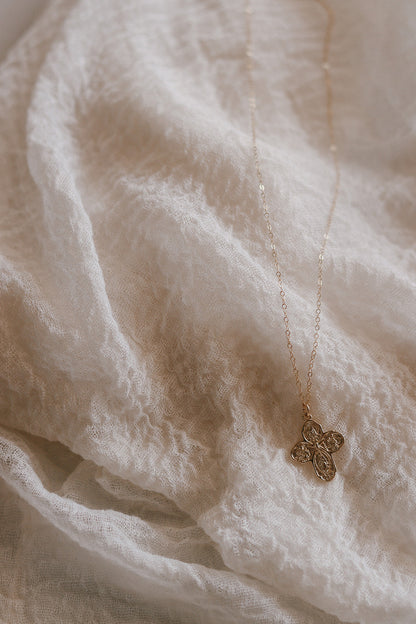 Four Way Cross Necklace