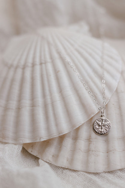 Holy Spirit Necklace in Sterling Silver