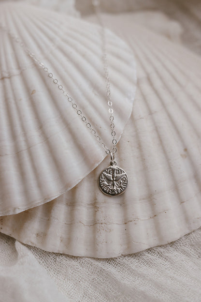 Holy Spirit Necklace in Sterling Silver