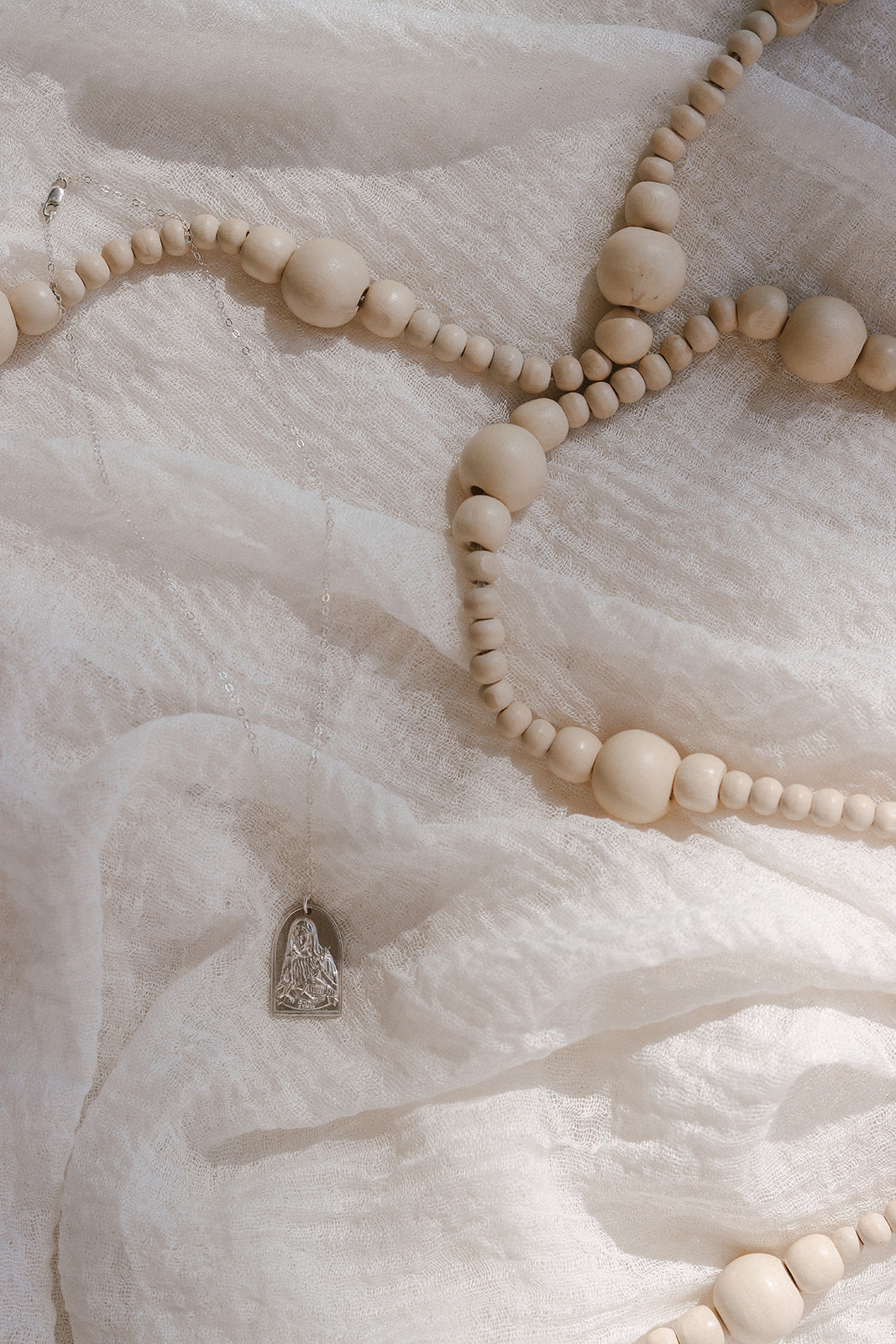 St. Catherine of Sweden Necklace in Sterling Silver