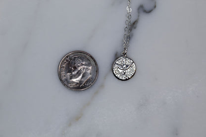 Holy Spirit Necklace in Sterling Silver