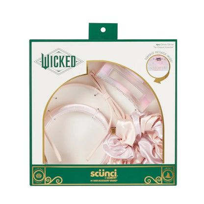 SCUNCI by Conair Wicked Elphaba Hair Accessories Gift Set (3 Ct)