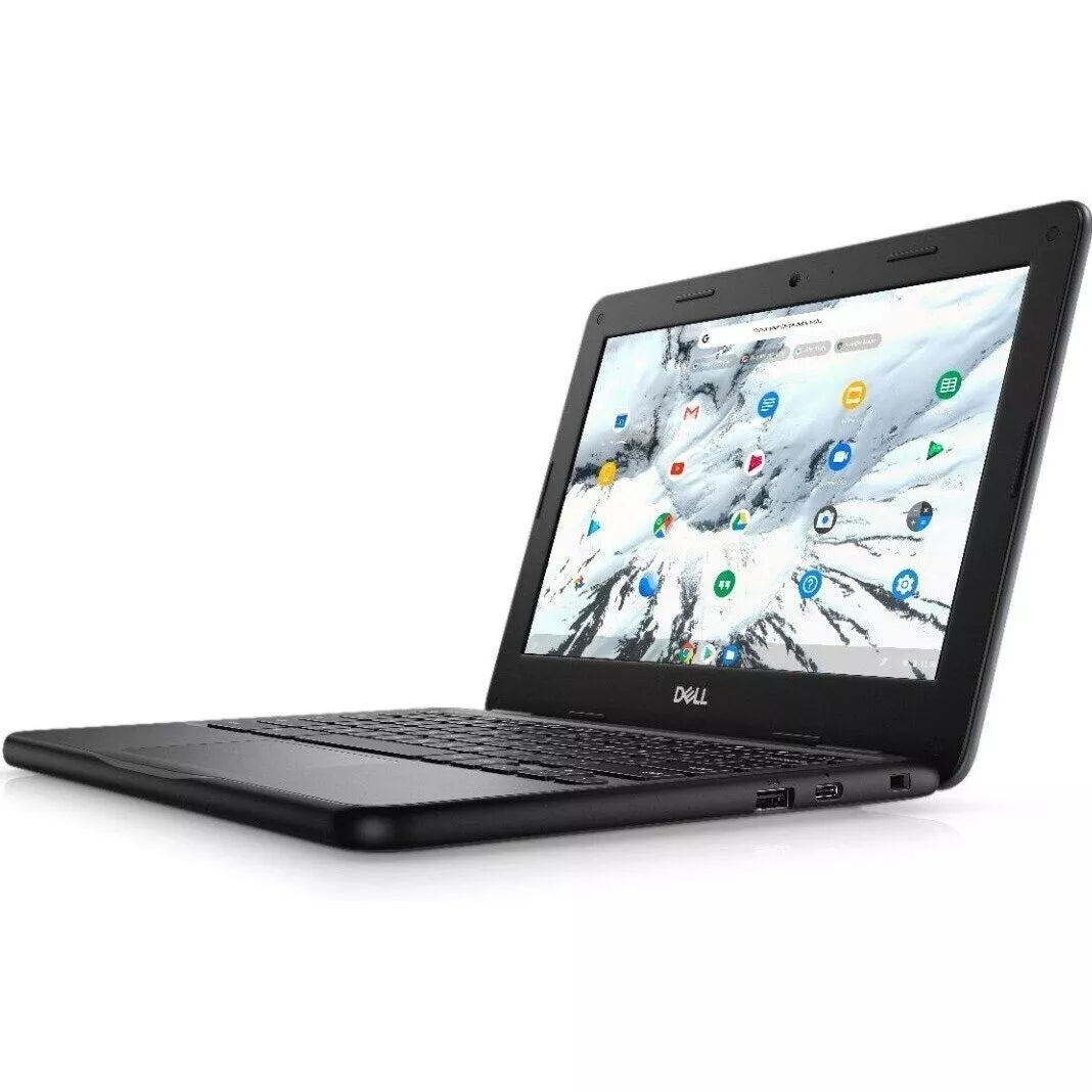 Dell Chromebook 3100 Chrome OS Laptop - 11.6" Display Intel Celeron Dual Core - 4 GB RAM 16 GB eMMC Intel HD Graphics