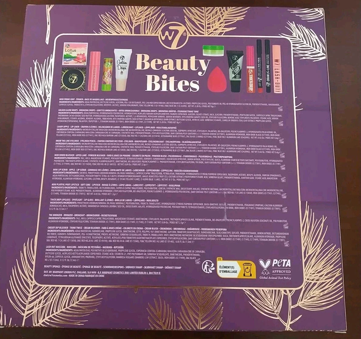 W7 Beauty Bites, 12 Glamorous Makeup Surprises