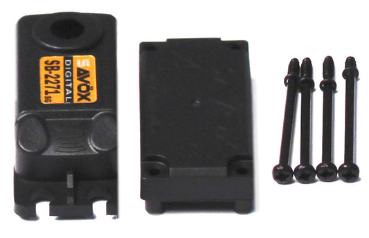 Savox Top & Bottom Servo Case with 4 Screws for SB2271SG