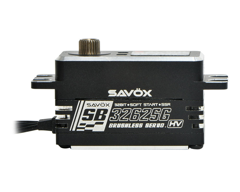 Savox High Torque, High Voltage Brushless Servo, Black Edition SB3262SG-BE