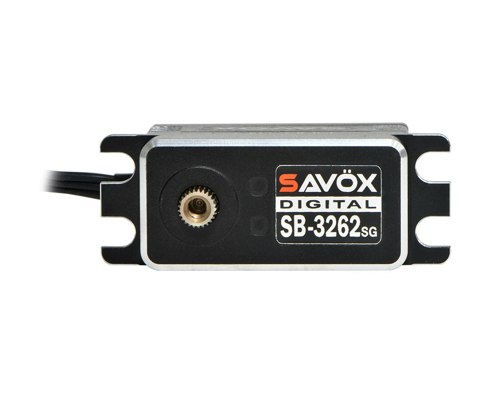 Savox High Torque, High Voltage Brushless Servo, Black Edition SB3262SG-BE
