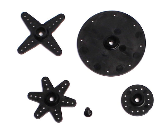 Savox Plastic Standard Servo Horn Set for Metal Gear Servos 25 Tooth