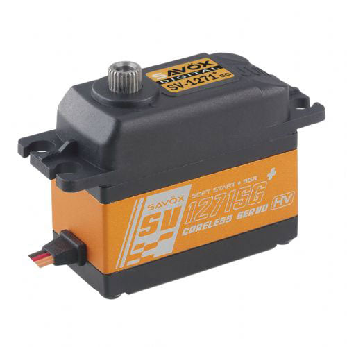 Savox 1/8 High Voltage Coreless Digital Servo Soft Start 7.4V