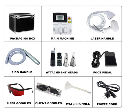 Shape Tactics 2-in-1 Picosecond Tattoo & 808nm Diode Laser System