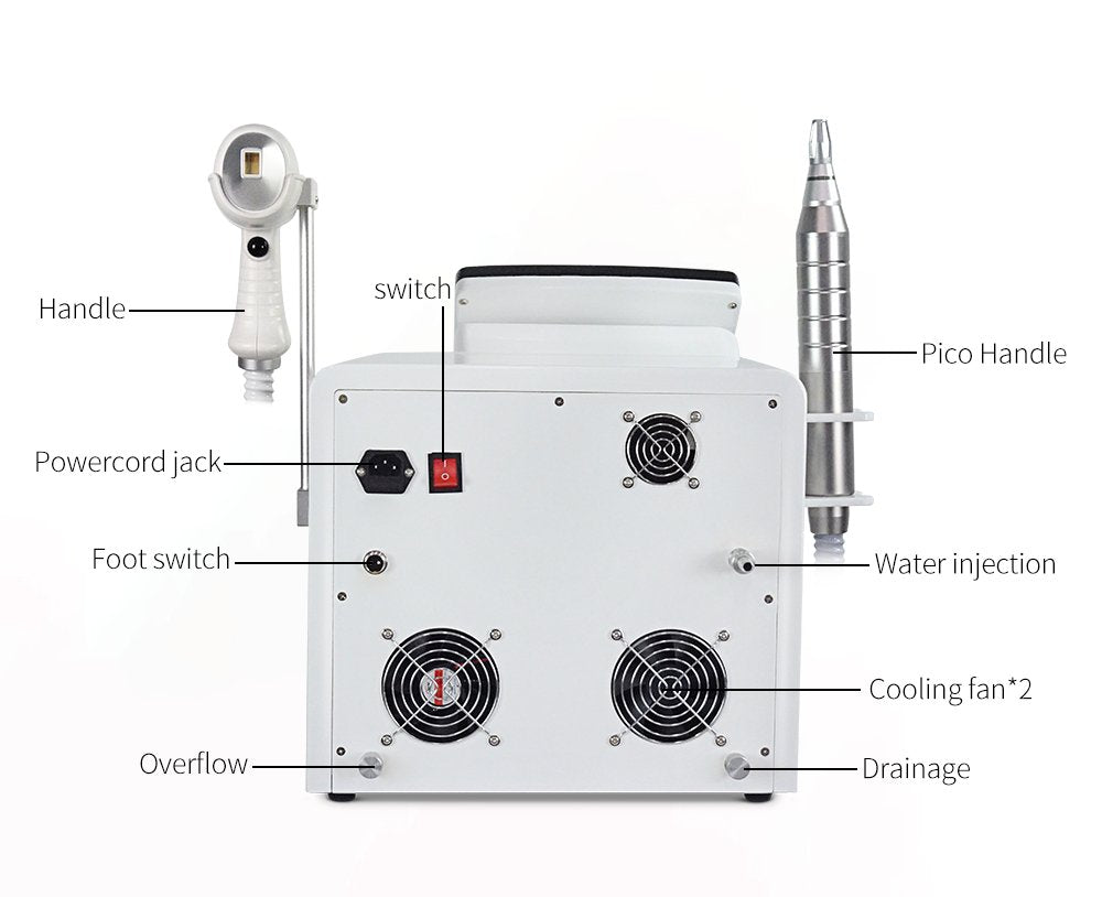 Shape Tactics 2-in-1 Picosecond Tattoo & 808nm Diode Laser System