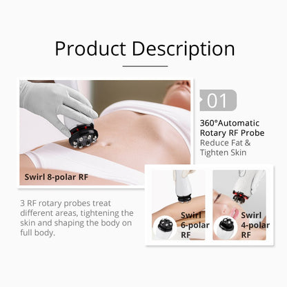 Shape Tactics 360° RF Cavitation & Vacuum Body Contouring System