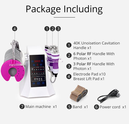 Shape Tactics 4-in-1 Cavitation, RF, and EMS Body Sculpting System