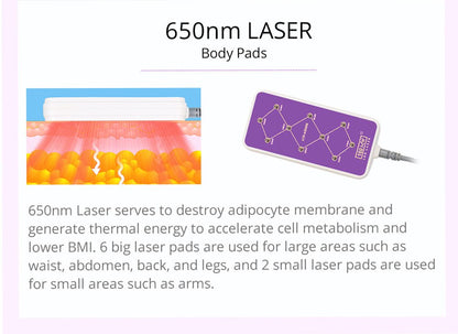 Shape Tactics 5-in-1 30K Cavitation RF System with 160mW Lipo Laser