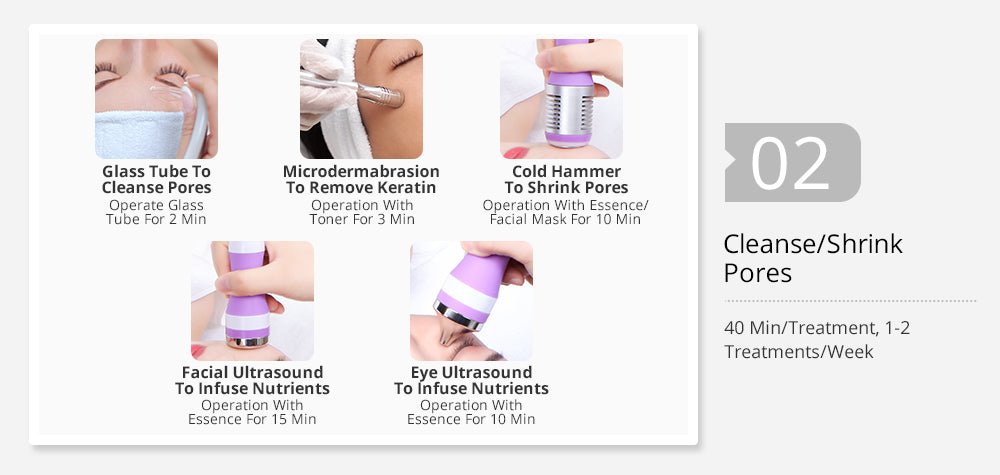 Shape Tactics 5-in-1 Diamond Microdermabrasion and Ultrasonic Skincare System